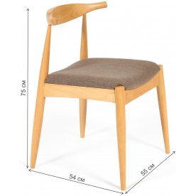 Деревянный стул Bull