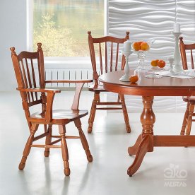 Деревянный стул Гранд с подлокотниками