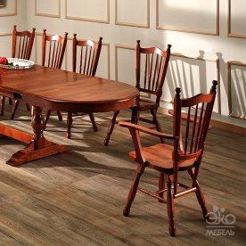 Деревянный стул Гранд с подлокотниками