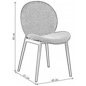 Комплект стульев Симонна
