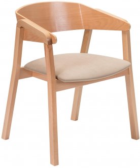 Кресло Dalia beige / натуральный
