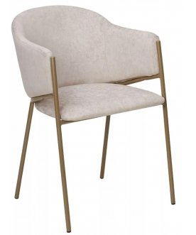 Кресло Дилл слоновая кость / шампань