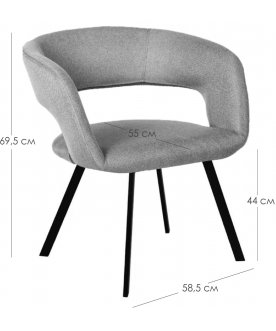 Стул-кресло Hugs темно-зеленый