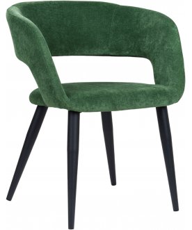 Стул-кресло Hugs зеленый / черный