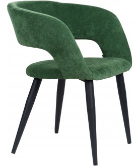 Стул-кресло Hugs зеленый / черный