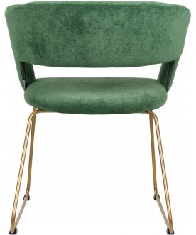 Стул-кресло Hugs зеленый / золото
