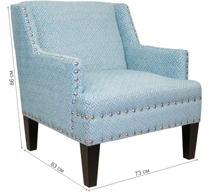 Кресло Mart KS-32-1-B blue