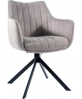 Кресло Azalia бежевый / черный