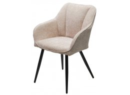 Кресло Reflet бежевое 3018-10 / черное