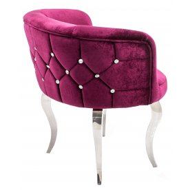 Кресло Kvinn розовое