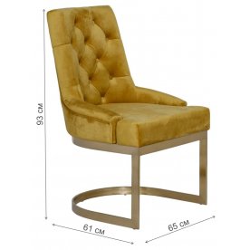 Кресло 76AR-6210GOLD-OLV