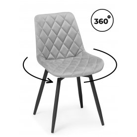 Стул на металлокаркасе Баодин крутящийся