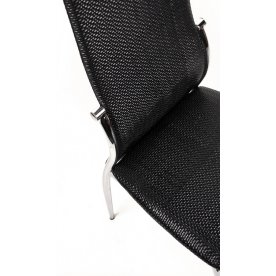 Стул 1340 черный рифленый