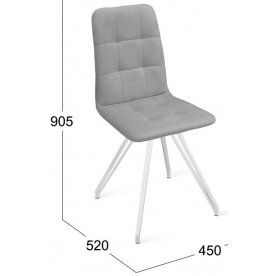 Стул на металлокаркасе Аспен К4