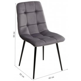 Стул на металлокаркасе Дилан