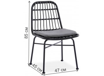 Стул на металлокаркасе K401