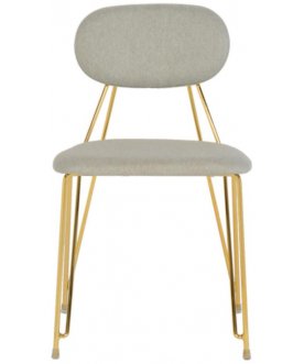 Дизайнерский стул Alice серый