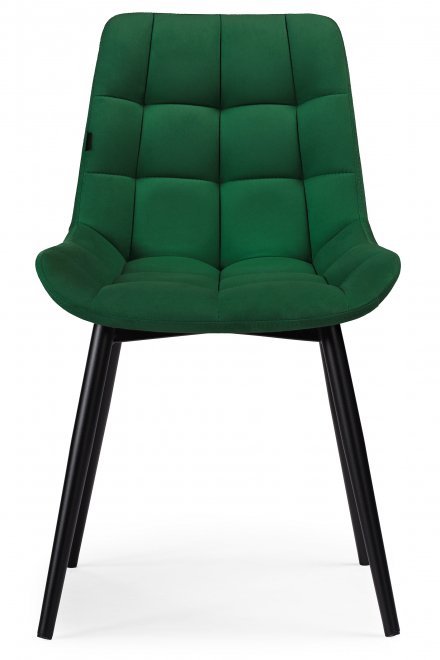 Стул на металлокаркасе Алст velutto 33 / черный