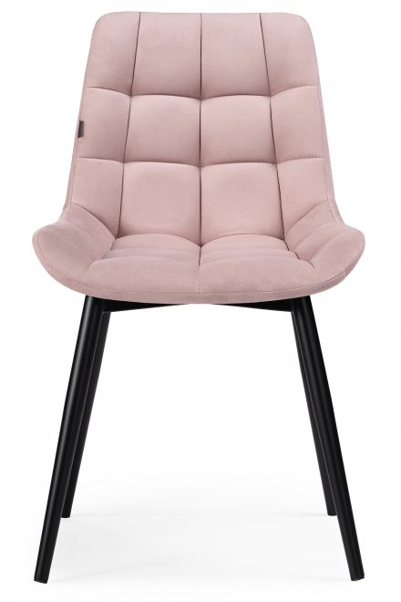 Стул на металлокаркасе Алст velutto 37 / черный