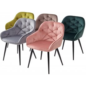 Стул на металлокаркасе Breeze bluvel-78