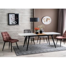 Стул на металлокаркасе Chic Velvet