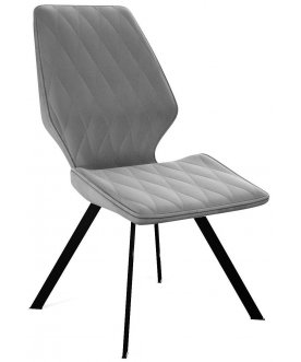Стул на металлокаркасе Dikline 242M b22 grey / черный