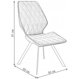 Стул на металлокаркасе Dikline 242M