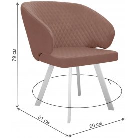 Стул на металлокаркасе Dikline 265