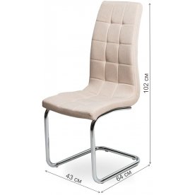 Стул на металлокаркасе LH-37