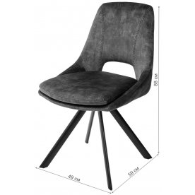 Стул на металлокаркасе Field