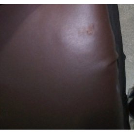 Стул на металлокаркасе Flor gray / brown / black