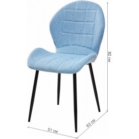 Стул на металлокаркасе Flower TRF-10