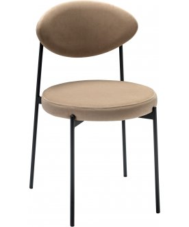 Стул на металлокаркасе Gawaii diag beige