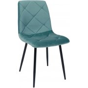 бутылочный велюр / черный