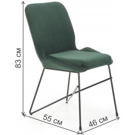 Стул на металлокаркасе K454
