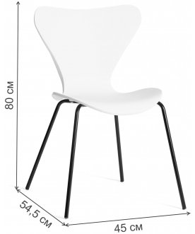 Стул на металлокаркасе Jacobsen mod. dc 102-1