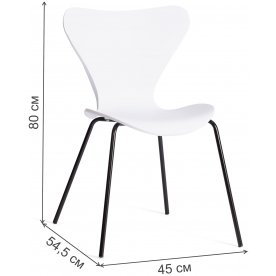 Стул на металлокаркасе Jacobsen mod. dc 102-1