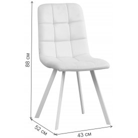 Стул на металлокаркасе C919/DC809 квадрат