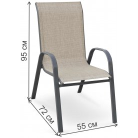 Стул на металлокаркасе Коцлер