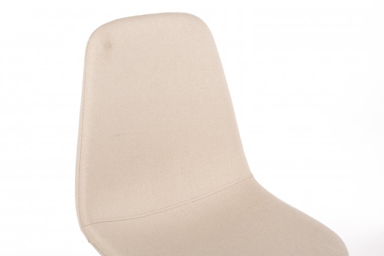 Стул на металлокаркасе Lilu light beige / wood