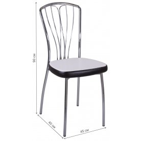 Стул на металлокаркасе Омега-3 B-0 / В-4