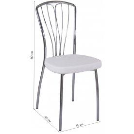 Стул на металлокаркасе Омега-3 Д-0 / Д-0