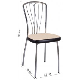 Стул на металлокаркасе Омега-3 Д-2 / В-4