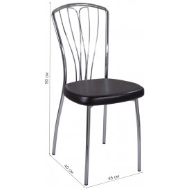 Стул на металлокаркасе Омега-3 В-4 / В-4