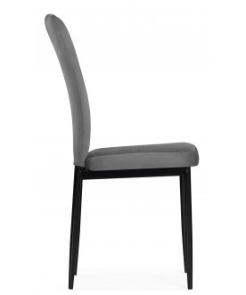 Стул на металлокаркасе Rek dark gray / black