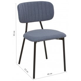 Стул на металлокаркасе Rococo