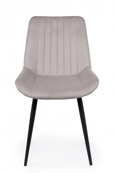 Стул на металлокаркасе Седа латте (zd 290) / черный