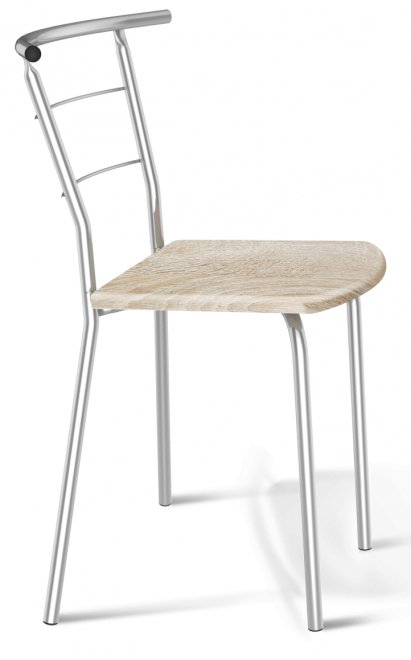 Стул на металлокаркасе SHT-S53 дуб сонома / металлик