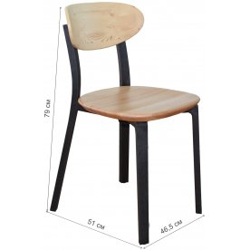 Стул на металлокаркасе SHT-S85-1