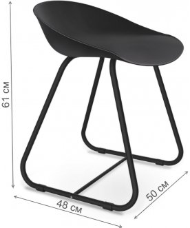 Стул на металлокаркасе SHT-ST19 / S38